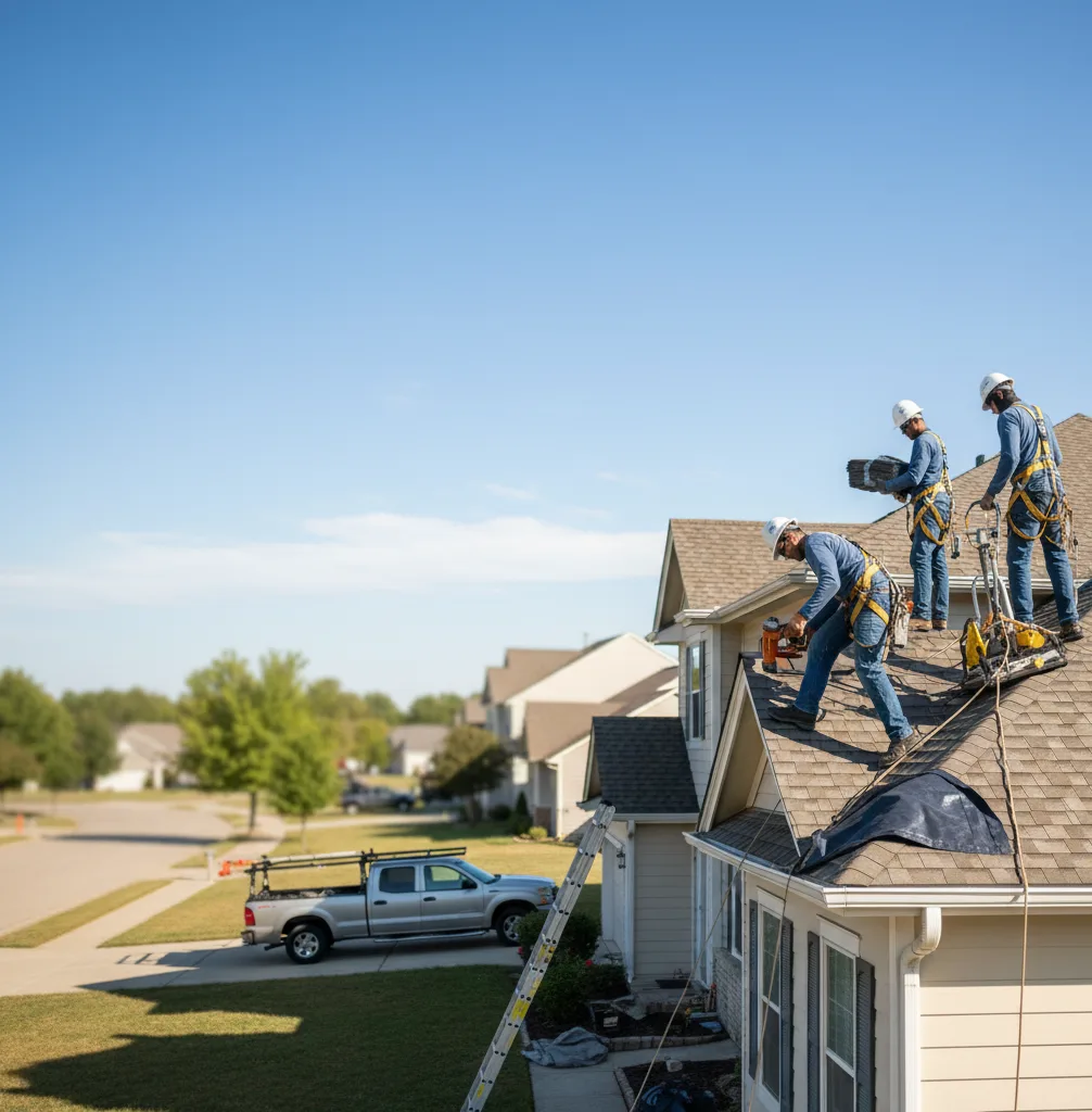 Emergency Roof Repair in Harwood, TX